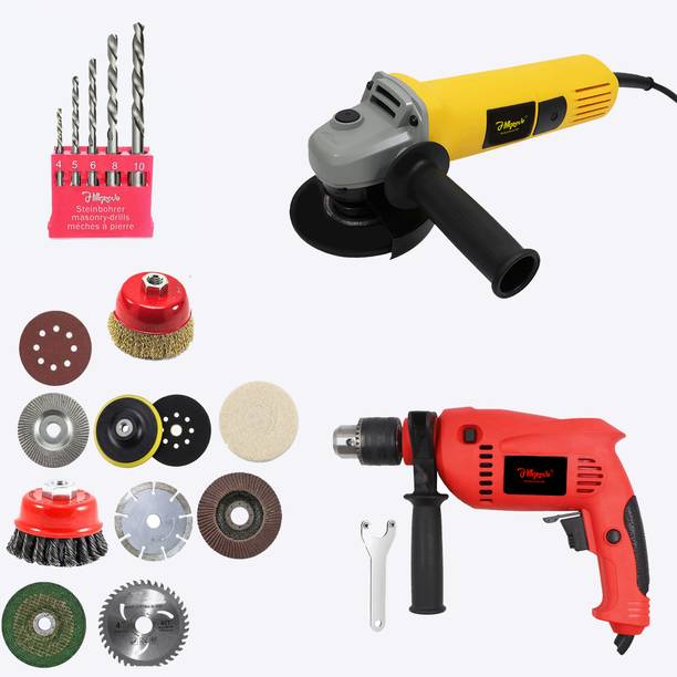Hillgrove HGCM1450M1 Hand Angle Grinder Drill Wall Cutter Grinding Glender Cutting Machine Angle Grinder