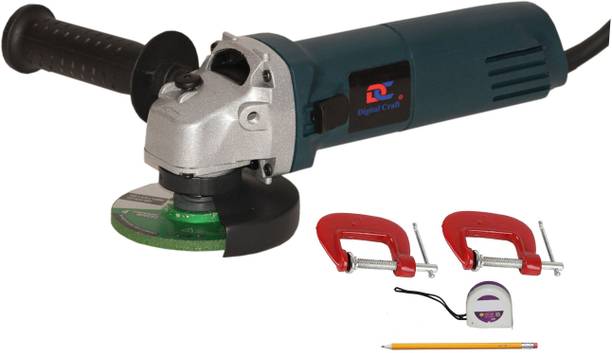 Digital Craft Angle Grinder Machine DC-AG6100,2' G Clamp,Tape 3Mtr Angle Grinder