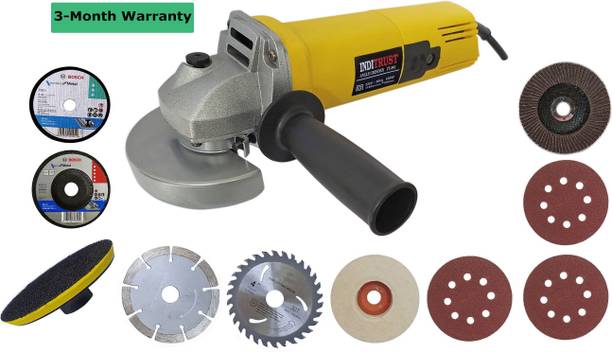 Inditrust Ultrafast 900W machine with multiple accessories Cutting,Sanding Angle Grinder
