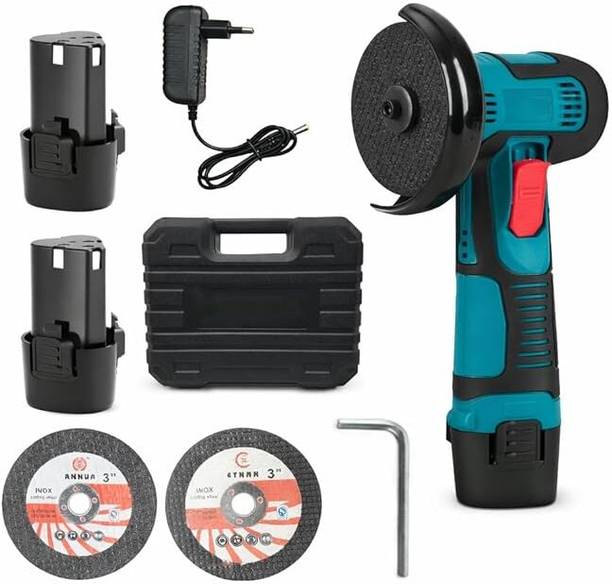 BAZKU Cordless Hand Battery Grinding Angle Grinder-Cutter Cutting Machine Angle Grinder