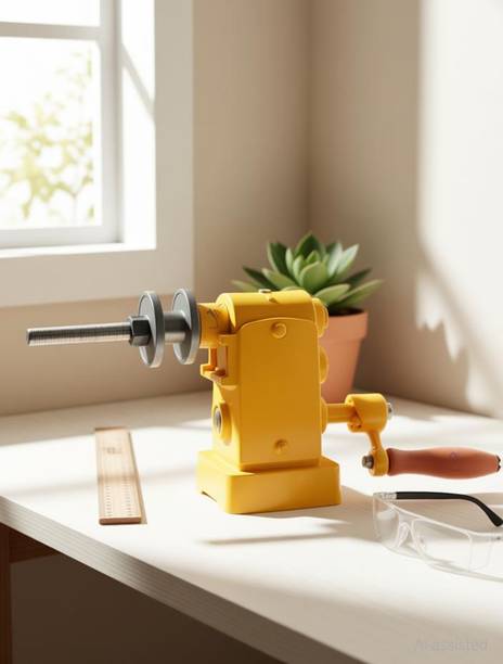 Mass Pro Manual Hand Bench Grinder For Multi Tasking Tool Machine Angle Grinder