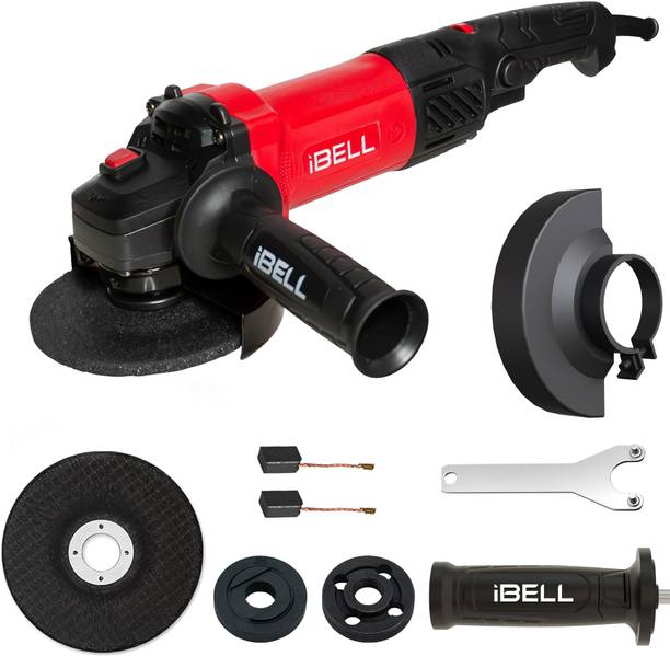 iBELL IBL AG25-06 Heavy Duty Angle Grinder, 1100W, 11000 RPM Variable Speed, 5-inch Angle Grinder