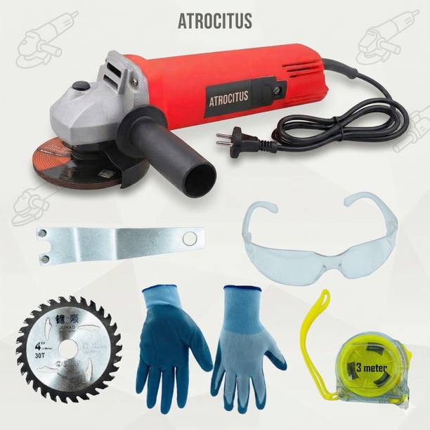 Atrocitus ATR202_Angle Grinder(100 mm Wheel Diameter) With Wood Cutting Wheels Angle Grinder