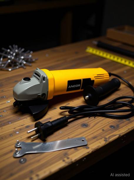 Mamodiaz A-801 HeavyDuty Machine (850Watts & 11000RPM) Grinder (100 mm Wheel Diameter) Angle Grinder
