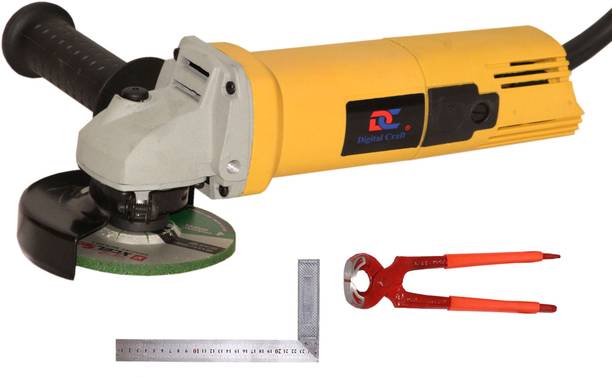 Digital Craft Angle Grinder Machine DC-AG801,8' Pincer Plier,6" Try Square, Angle Grinder