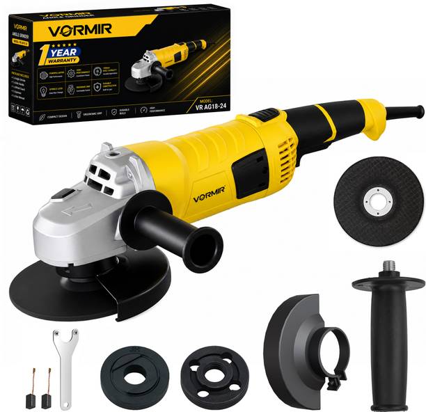 iBELL VORMIR VR AG18-24 Heavy Duty Angle Grinder, 2400W, 8500 RPM,180mm (7”) Disc, Angle Grinder