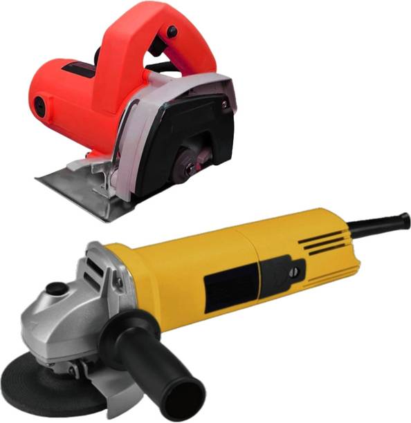 RanPra Combo 801 Angle Grinder With CM4SA Marble Cutter Machine For Heavy Duty Use | Angle Grinder