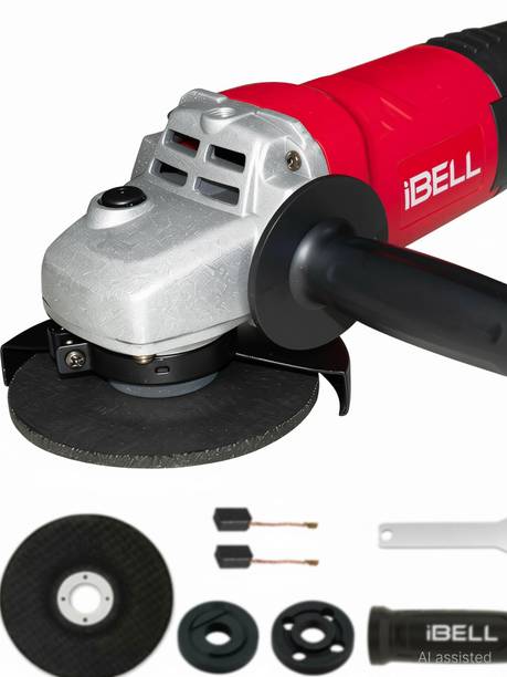 iBELL Angle Grinder AG25-50, 5”/ 125mm Disc Dia,1400W Heavy Duty, 9000 RPM Angle Grinder