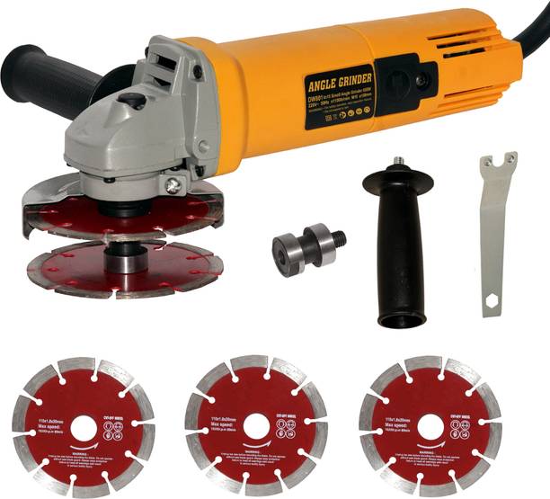 Digital Craft Compact 850W Angle Grinder, 100mm Blade, M10 Spindle, 11000 RPM Speed Angle Grinder