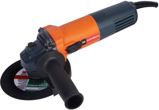 Hit Min HMG13AS8 880 W Powerful Motor with Slide Switch, 11000 RPM - 125mm Corded Disc Angle Grinder