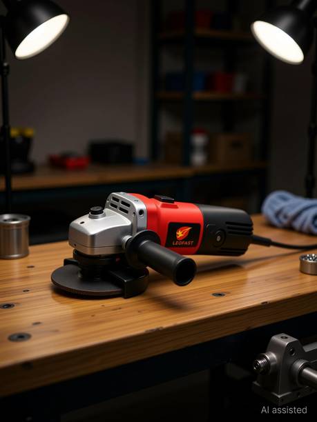 LEOFAST PROFESSIONAL Heavy Duty Copper Armature And Stator Angle Grinder