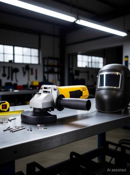 POWERBASH Kowa KW-AG-8001 Angle Grinder