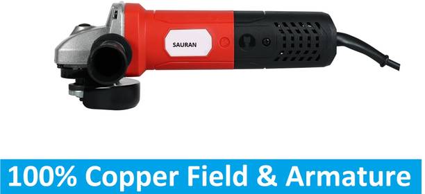 Sauran Angle Grinder 950W Heavy Duty Copper Armature (AGM19) Angle Grinder