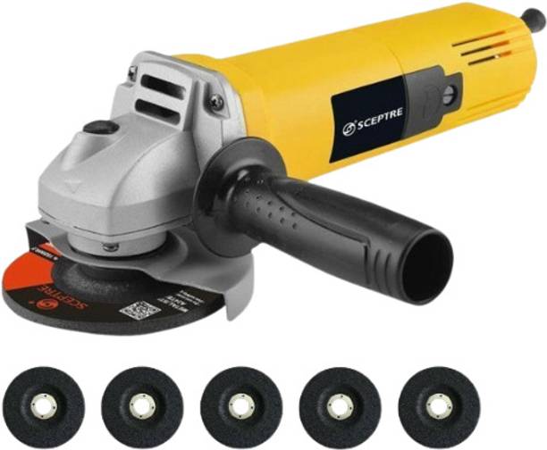 Sceptre 4 Inch 801 Angle Grinder Heavy Motor with Side Handle for Home & Industrial Use Angle Grinder