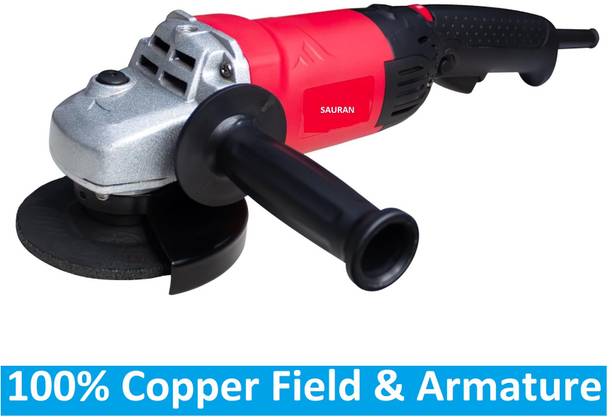 Sauran Angle Grinder 1400W Heavy Duty Copper Armature (AGM18) Angle Grinder