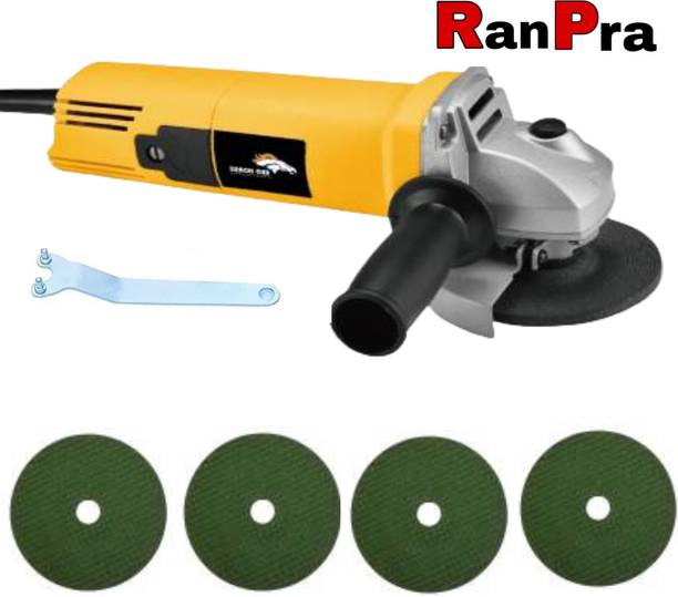 RanPra 801 ANGLE GRINDER WITH 4 CUTTING WHEEL HEAVY DUTY Angle Grinder