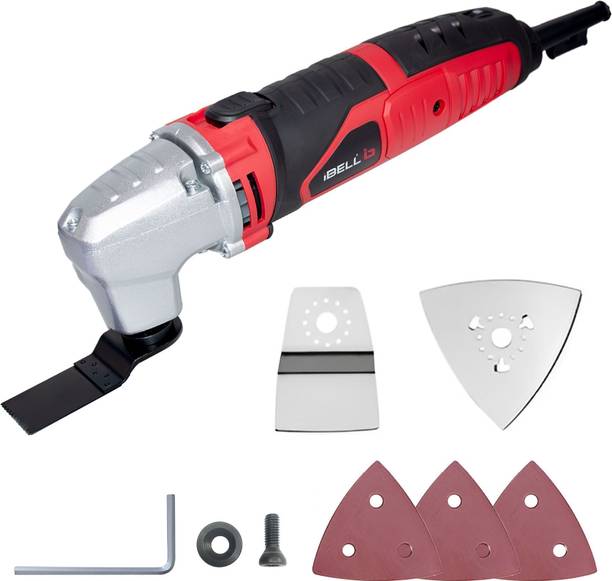 iBELL MT32-28 Multi-Functional Oscillating Tool,280W Motor, 6-Speed Control 21000 SPM, Angle Grinder