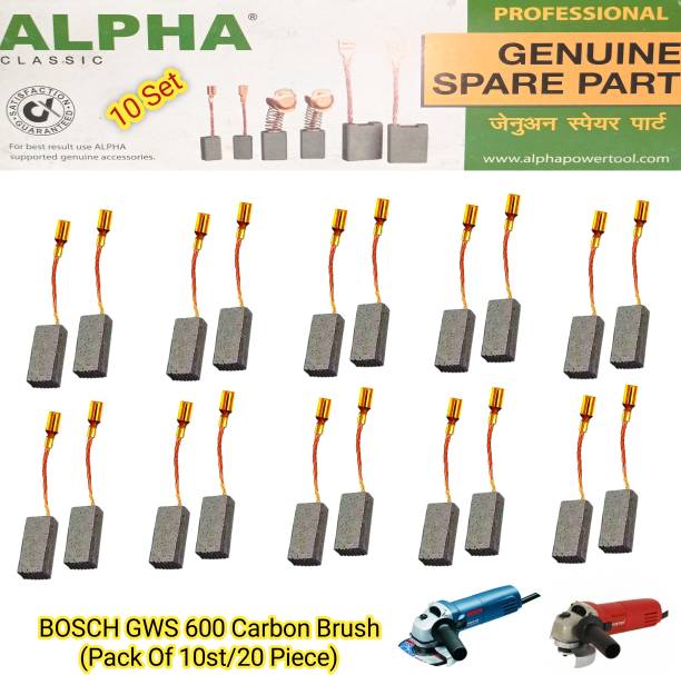 TMX Bosch GWS 6-100 Carbon Brush(10 Set/20 pcs)GWS600, 6-100, BOSCH 2-26 Rotary Tool Angle Grinder