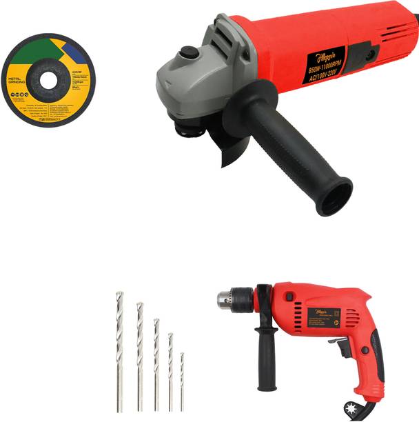 Hillgrove HGM917M2 4"inch Professional Heavy Duty Grinder with 13mm Power Drill Machine Angle Grinder