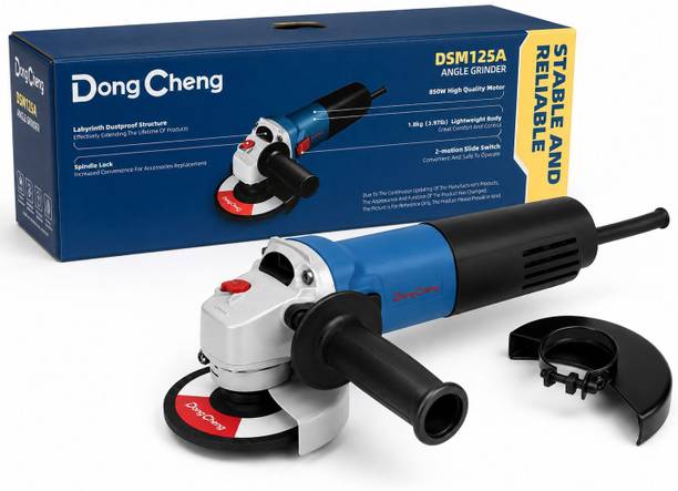 Dongcheng DSM125A HEAVY DUTY ANGLE GRINDER MACHINE 850WATT POWER 125MM MAX.WHEEL.DIA. Angle Grinder