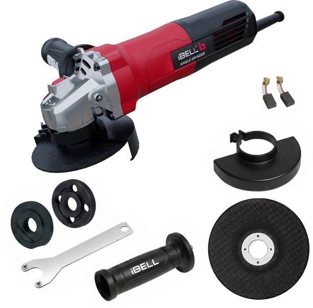 iBELL Angle Grinder AG15-68, 680W Heavy Duty, 11000 RPM with Grinding Wheel and Guard, Angle Grinder