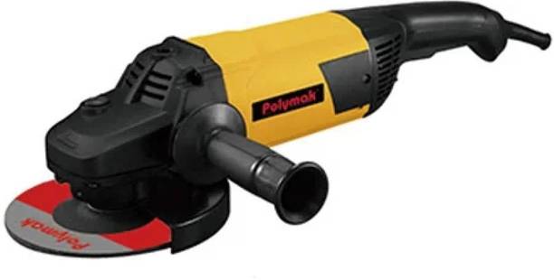 Polymak PMAG230 6,500 RPM, Side Switch with 2600 Watts Angle Grinder