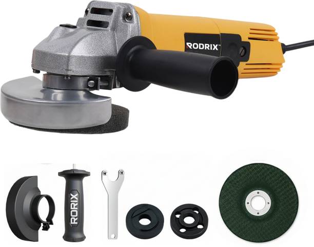 Rodrix RD95 Grinding Machine,11000RPM,950W Heavy Duty,100mm Copper Armature Angle Grinder