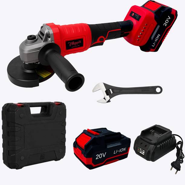 Hillgrove HGCM1467M1 Cordless Hand Battery Grinding Angle Grinder Cutter Cutting Machine Angle Grinder