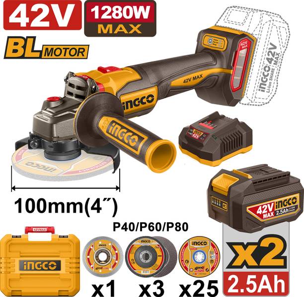 INGCO CAGLI4128102 Angle Grinder