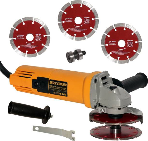 Digital Craft 850W Wall Chaser Angle Grinder, 11000 RPM, M10 Spindle, 100mm Disc Tool Angle Grinder