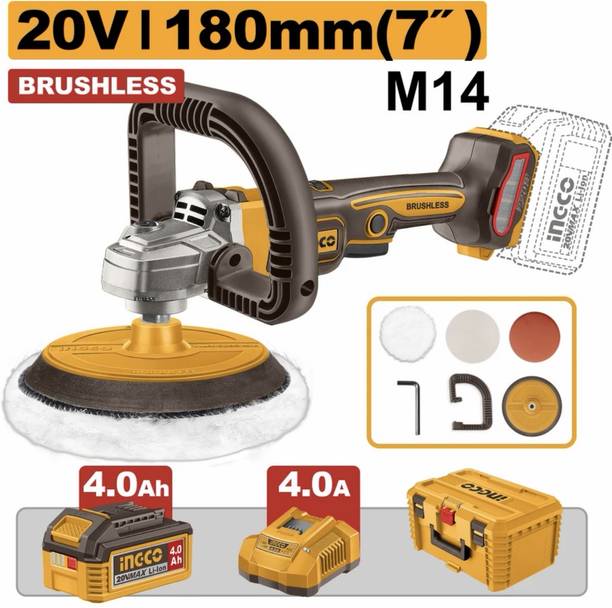INGCO 20V APLI20188 Cordless Polisher Angle Grinder