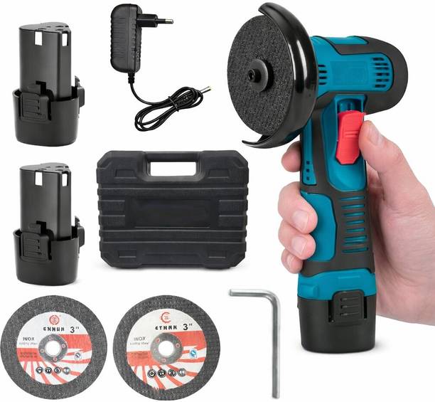 Tazomi grinder machine with 2 Cutting Disc for Cutting, Polishing Tiles Wood Grinder Angle Grinder