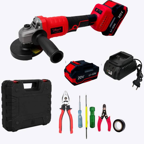 Hillgrove HGCM1469M1 Cordless Hand Battery Grinding Angle Grinder Cutter Cutting Machine Angle Grinder