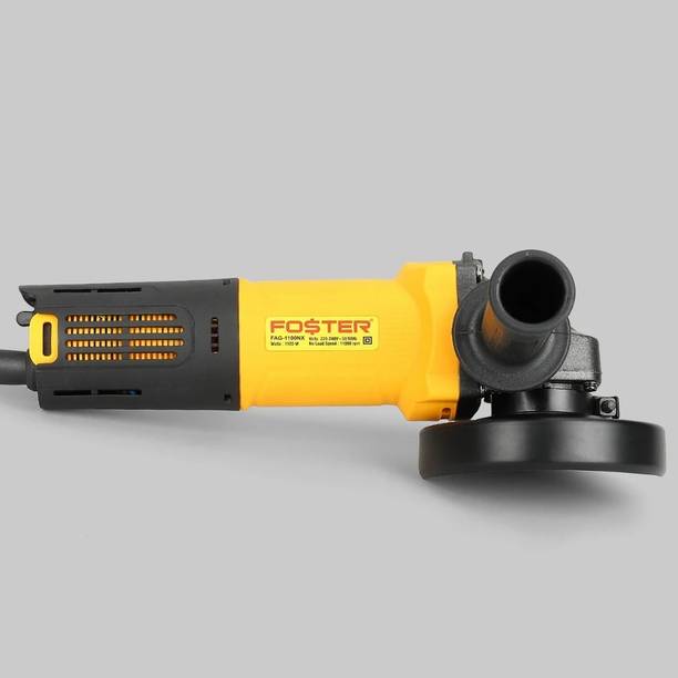 FOSTER FAG-1100NX Powerful Heavy Duty | 1100W Copper Armature | 11000RPM , 4inch | Angle Grinder