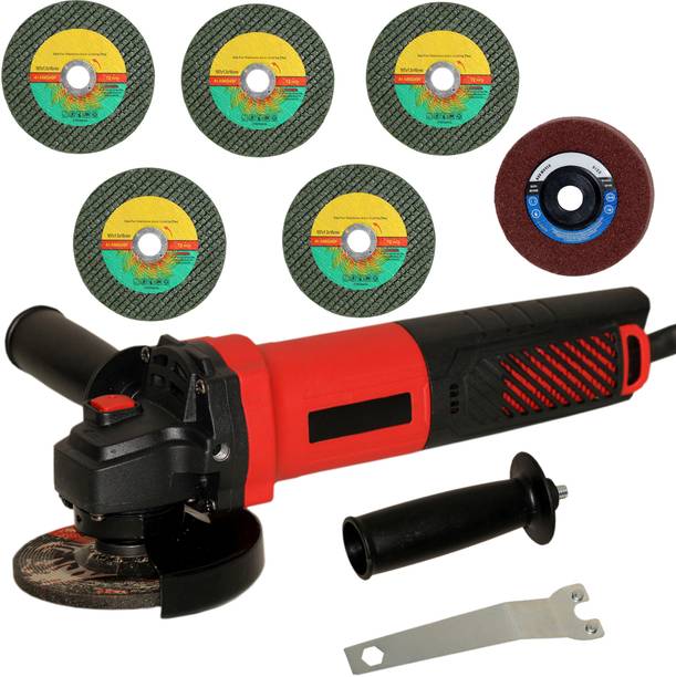 Digital Craft Angle Grinder 801PRO,4"Inch Matt Wheel,5Pc 4"Inch Metal Cutting Wheel Angle Grinder