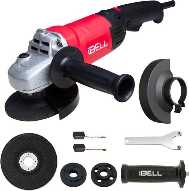 iBELL AG25-50S Variable Speed Angle Grinder - 1400W, 5” Disc, 500-9000 RPM Angle Grinder