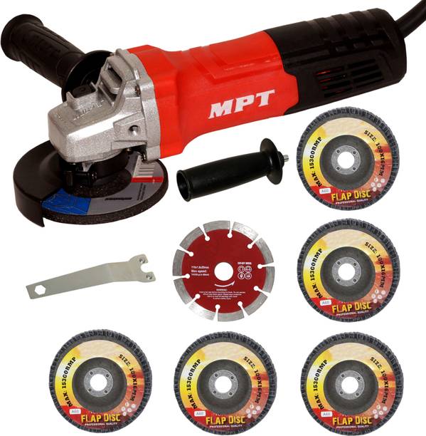 Digital Craft Angle Grinder MPT 800W,5Pc 4Inch Flap Disc,4Inch Marble Cutting Blade Angle Grinder