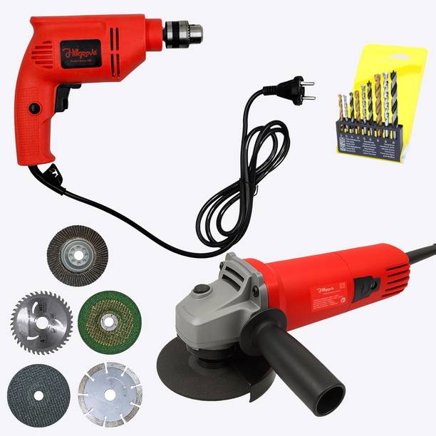 Hillgrove HGCM1385M1 850W 100% Copper Hand Grinding Angle Grinder Cutter Cutting Machine Angle Grinder