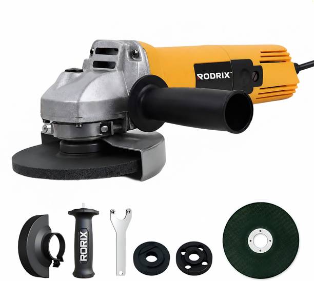 Rodrix RD95 Grinding Machine,11000RPM,950W Heavy Duty,100mm Copper Armature Angle Grinder
