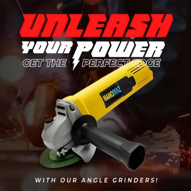 Mamodiaz MZ 100PA 4 inch, 850 W Metal, Stone, Granite, Cut Metal Sheets Angle Grinder Angle Grinder