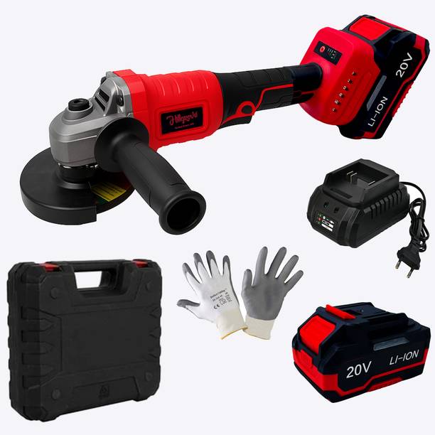 Hillgrove HGCM1458M1 Cordless Hand Battery Grinding Angle Grinder Cutter Cutting Machine Angle Grinder