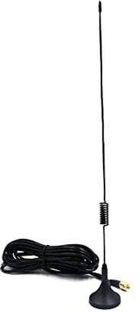 Nisinlife 5dbi Magnetic Base Antenna GSM GPRS Small Suction Cup Antenna 3Mtr. Antenna Amplifier