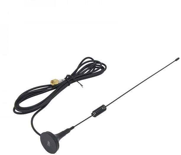 LUISSA GSM 5dBi Magnetic Antenna with RG174 Cable (3M Long) | 2.4GHz | 50 Ohm Impedance Antenna Amplifier