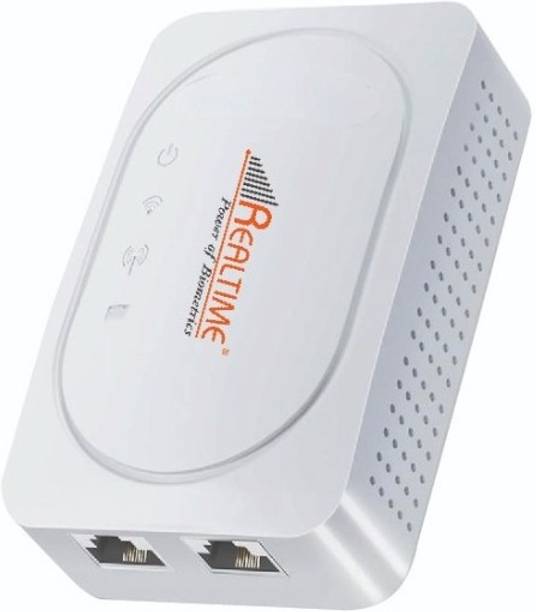 REALTIME Power of Biometrics RB1200E (Wireless Range Extender) WiFi Range Extender 2.4 GHz 300 Mbps Wifi Speed Single Band NA