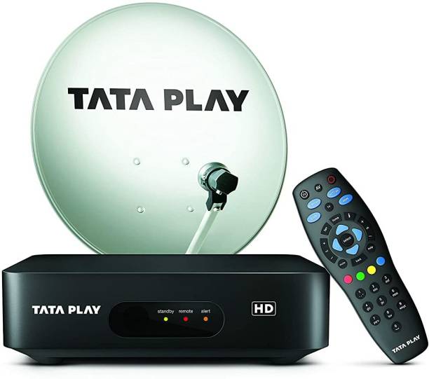 Tata Play HD Connection with Basic Pack and Free Installation (Tamil HD Pack) 12 inch DVD Player
