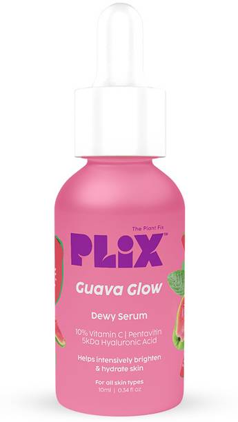 The Plant Fix Plix 10% Vitamin C Guava Face Serum for Skin Brightening, Clear & Glowing