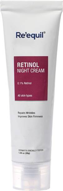 Re'equil 0.1% Retinol Night Cream For Wrinkles & Skin Tightening