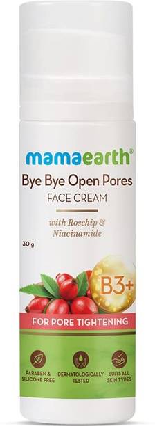 Mamaearth Bye Bye Face Cream, For Pore Tightening with Rosehip & Niacinamide