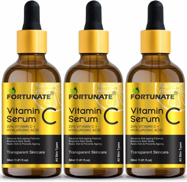 FORTUNATE Vitamin C Serum For Glowing Skin | Fades Pigmentation and Dark Spots