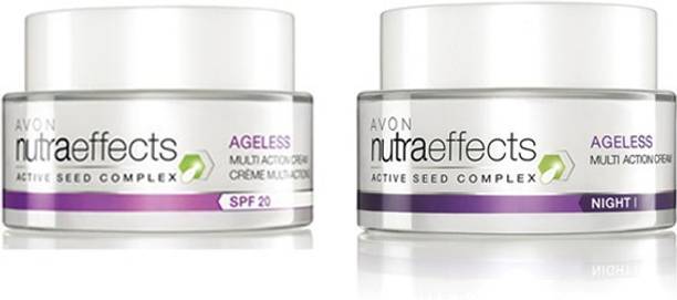 AVON Nutraeffects Ageless Multi-Action Day Cream SPF 20 (50 g) + Night Cream (50 g)